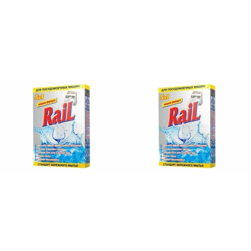 Rail Средство для посудомоечных машин,600 г,2 шт