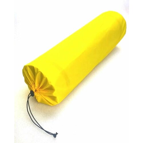 Коврик для туризма и спорта в чехле двухслойный 1800х600 мм толщина 10 мм Цвет желточерный PROTECT 1700₽