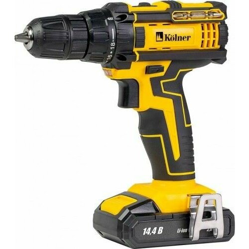 Дрель-шуруповерт аккумуляторная Kolner KCD 1442L кн144-2л 16515₽