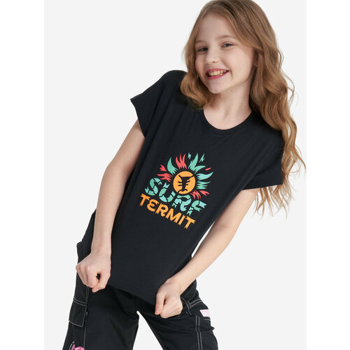 Футболка Termit, размер 164-170, черный футболка для девочек termit белый