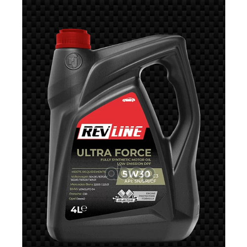 REVLINE Масло Моторное Revline Ultra Force C3 5W30 4Л Польша 7030₽