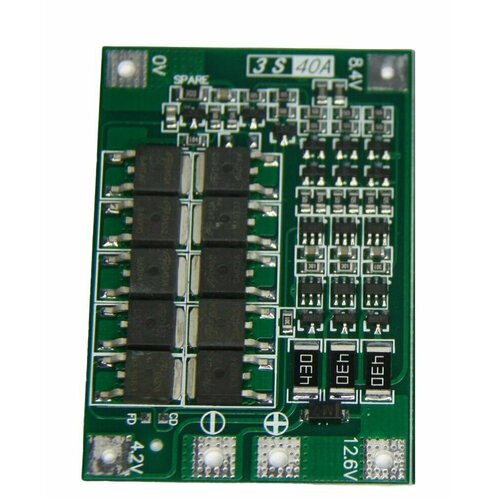 Защитная плата зарядного устройства литий-ионной батареи 3S 40A Balance 3 шт 1049₽