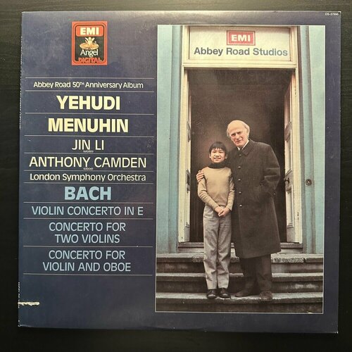 Виниловая пластинка Бах - Концерты для скрипок (США 1982г.)