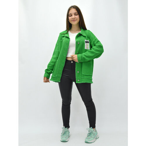Куртка , размер M, зеленый