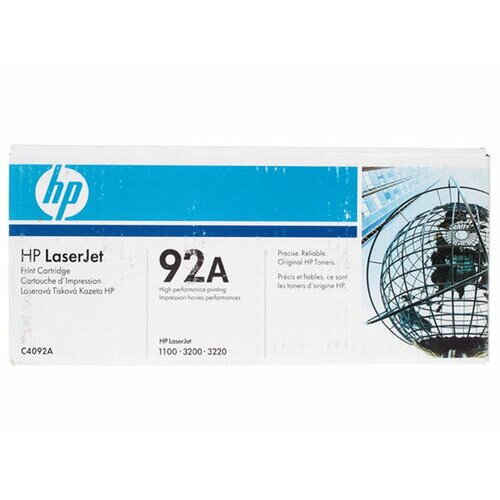 Картридж лазерный HP 92A C4092A черный 10797₽