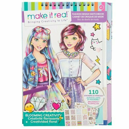 Набор для творчества Make It Real Скэтчбук Digital Dream