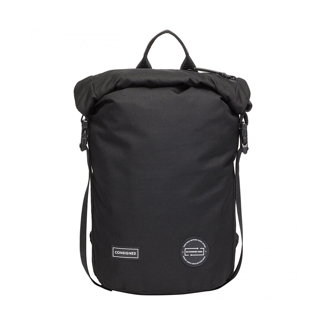Рюкзак Consigned Cornel L Roll Top Backpack Black