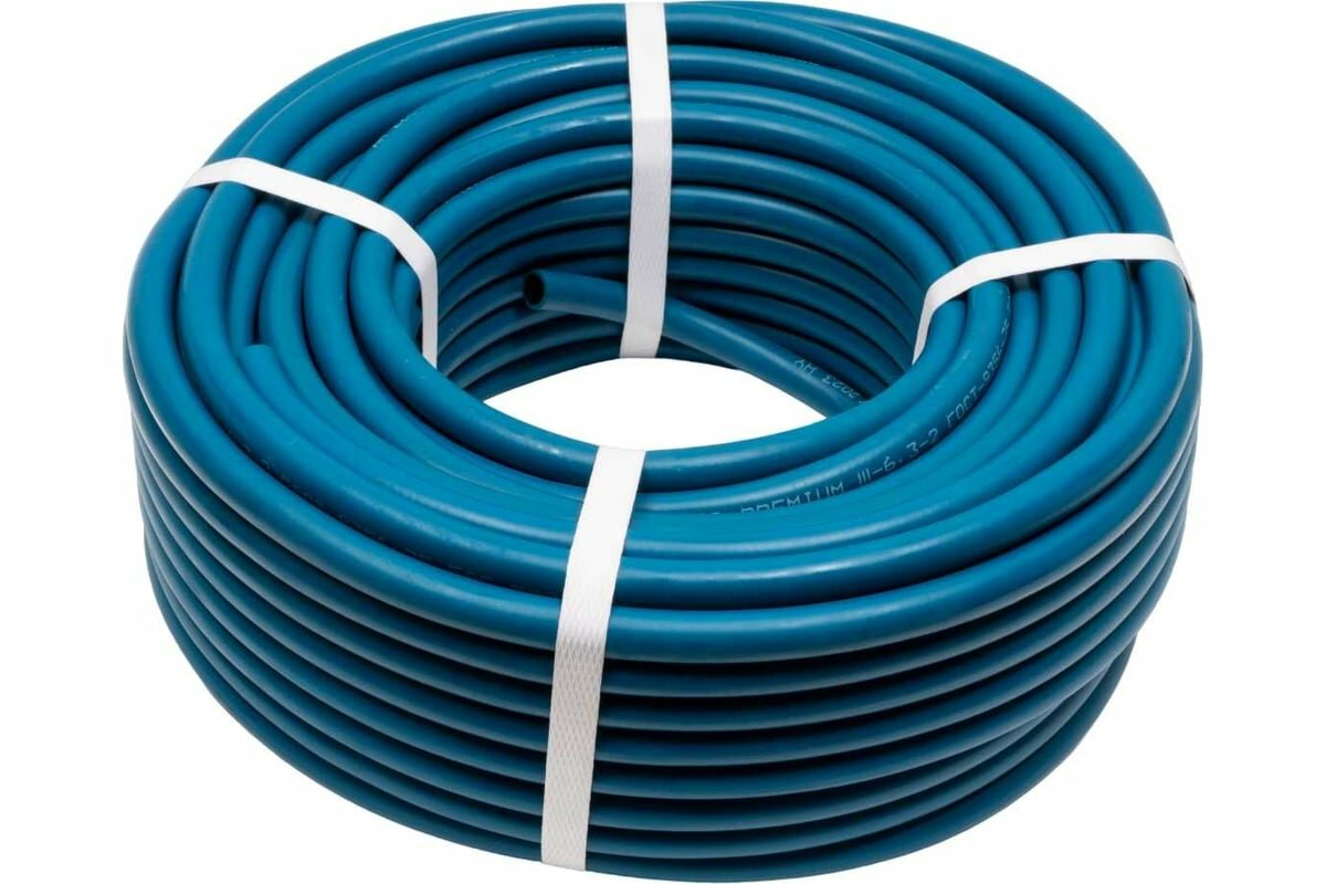 KRASS Рукав газовый III класс? 6,3 мм кислород (синий, бухта 40м); 2921020SB