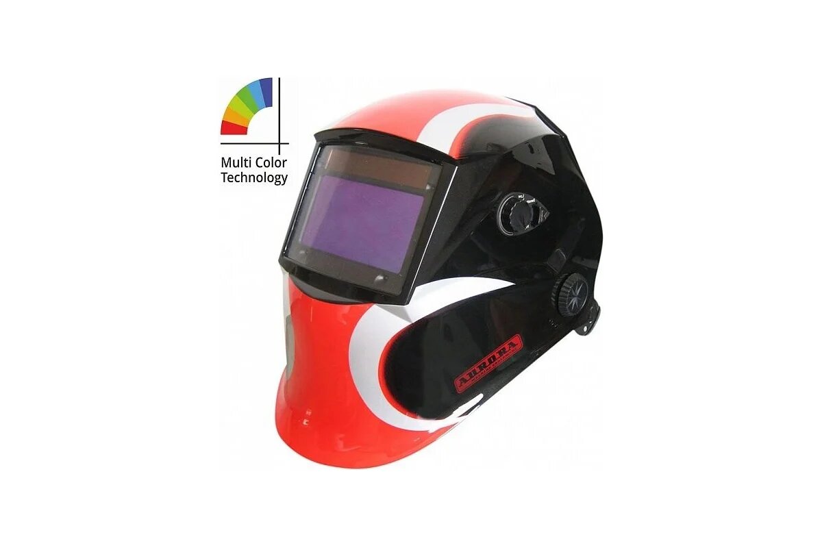 Aurora Маска сварщика "Хамелеон" SUN7 черно-красная 10623