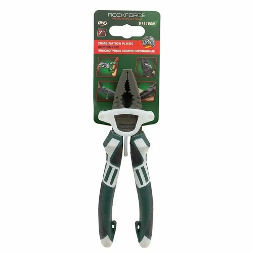 фото Плоскогубцы комбинированные 7' rockforce rf-611180n