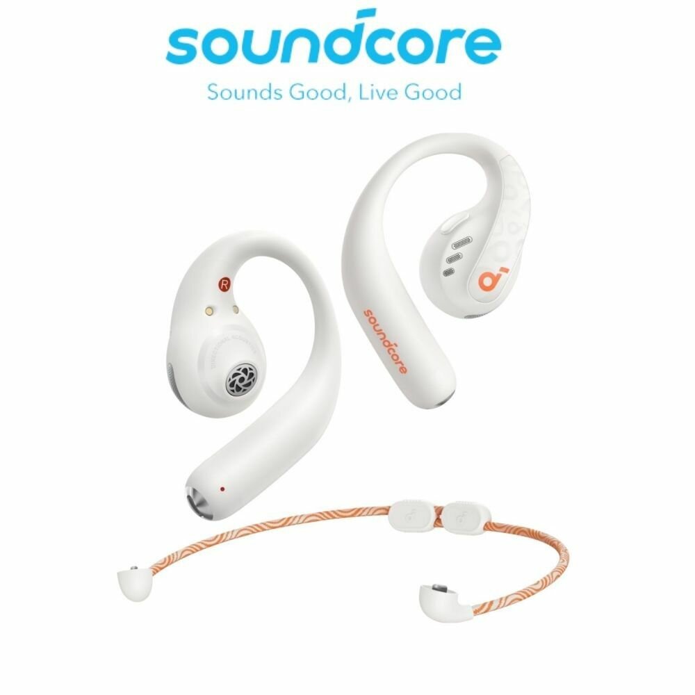 Беспроводные наушники Soundcore Anker AeroFit Pro, CN, белый