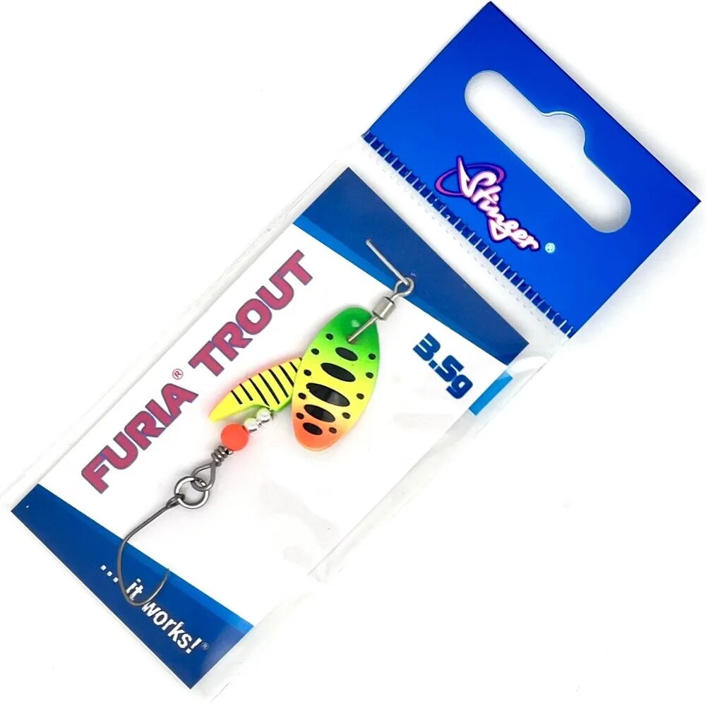 Блесна Stinger Furia Trout #1 3,5гр #FT Для ловли форели — фото 1