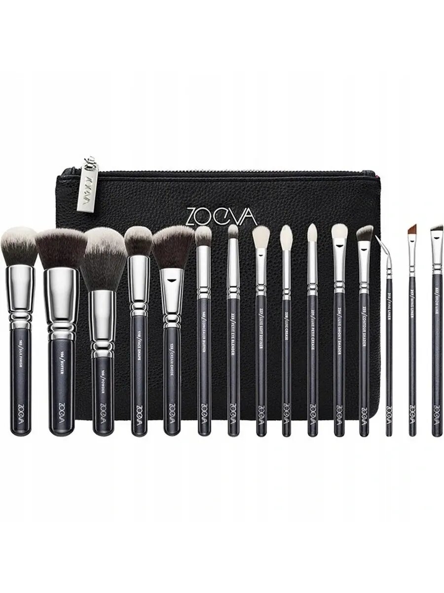 Футляр для набора кистей zoeva professional (15 шт.)