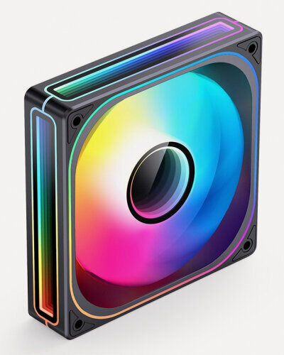 Изображение товара Вентилятор для корпуса Jonsbo ZB-120BR Black Reverse