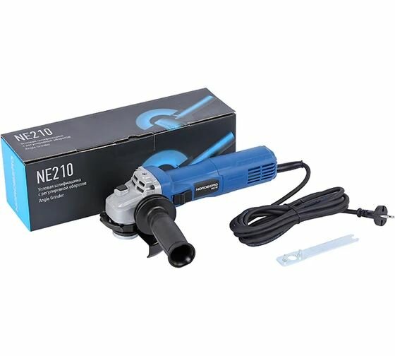 Угловая шлифмашина с регулировкой оборотов, 125 мм, 1020 Вт NORDBERG ne210