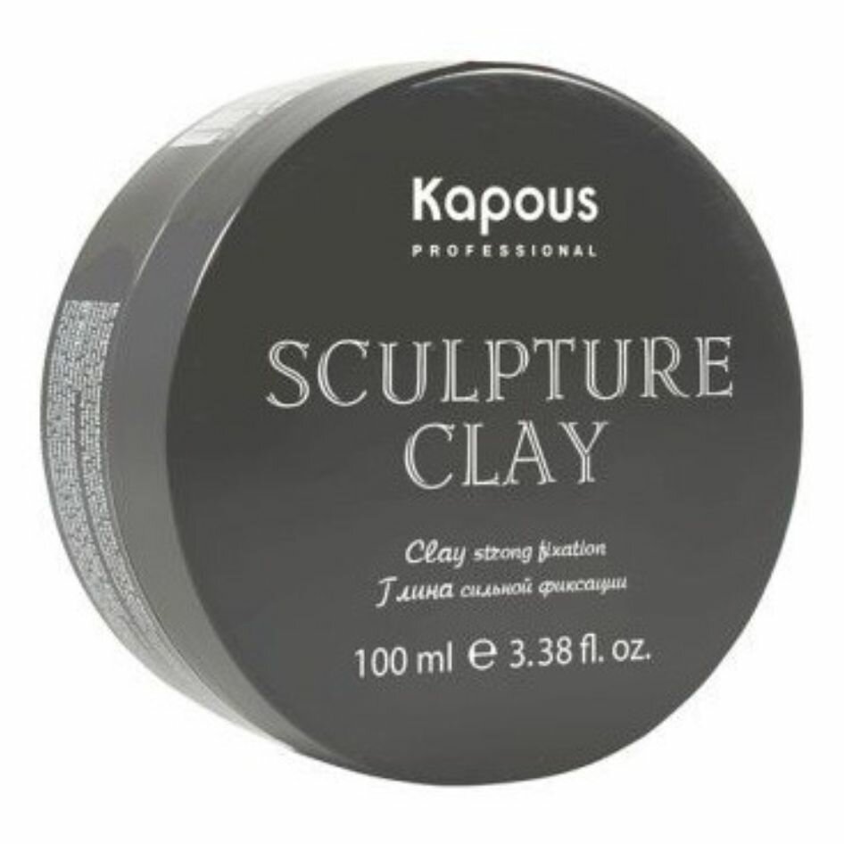 Глина для укладки волос нормальной фиксации Kapous Professional 100 мл