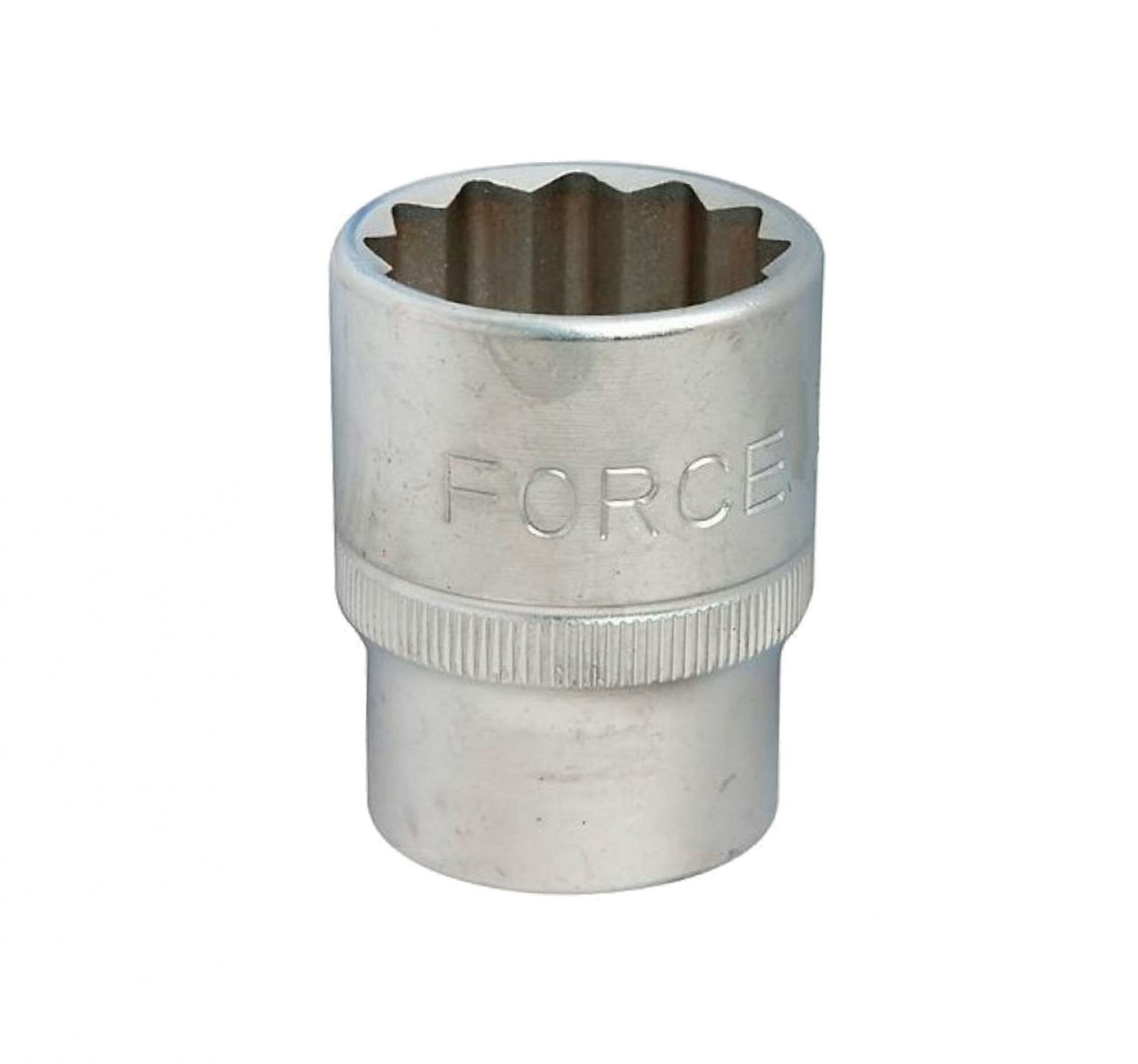 FORCE Головка торцевая 1"DR на 80 мм 12-гранная F-58980