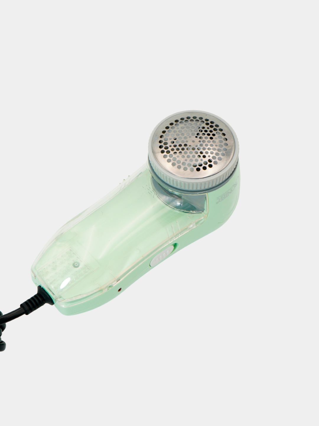 Машина для удаления катышков, с регулировкой высоты стрижки, зеленая — фото 1