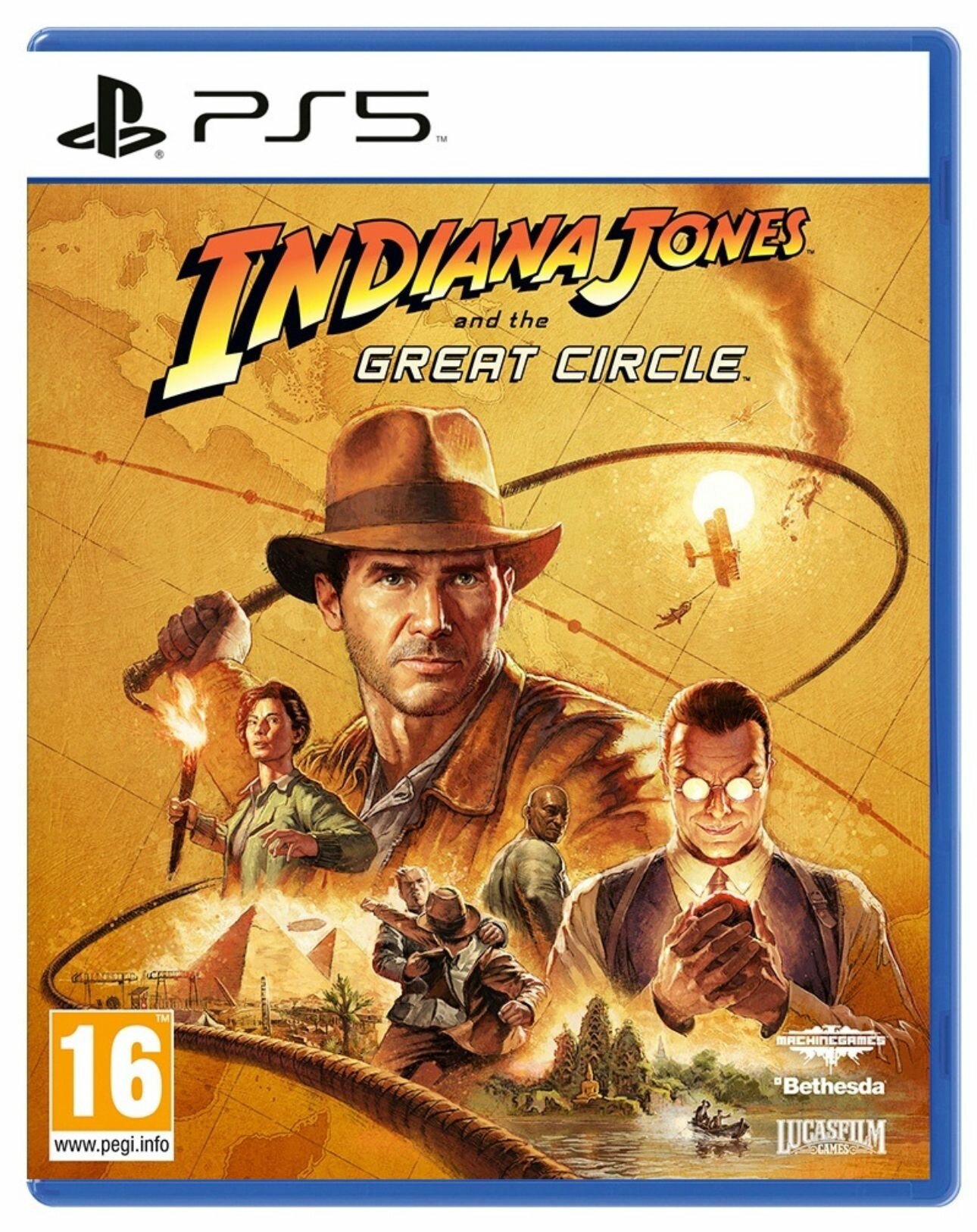 Игра Indiana Jones and the Great Circle, для Ps5, Blu-ray, Русские субтитры