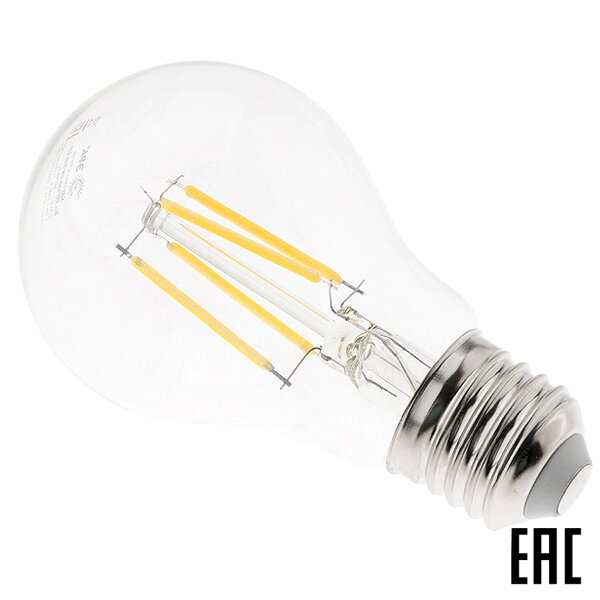 Лампа 9Вт F-LED A60-9W-840-E27 1170Лм 4000К светодиодная 