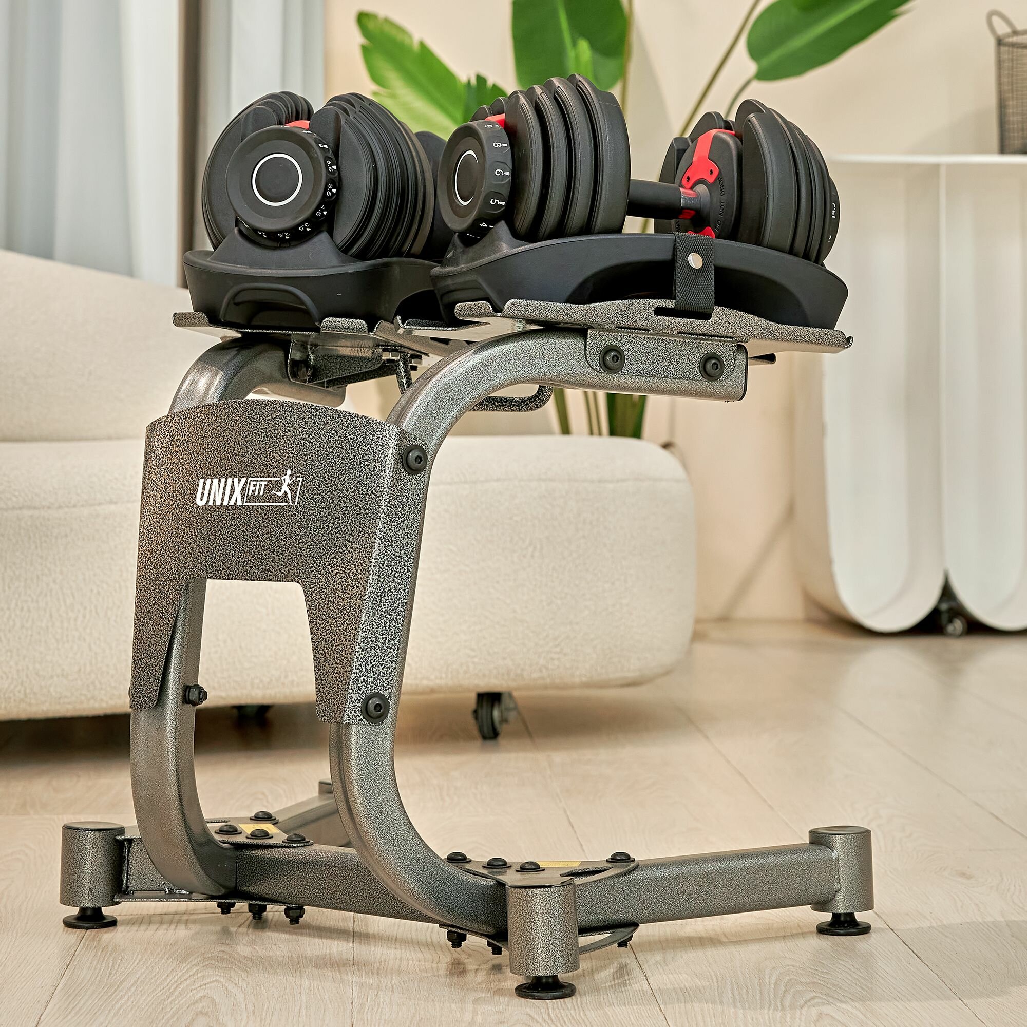 Стойка для гантелей Unix Fit 16 кг/24 кг/40 кг