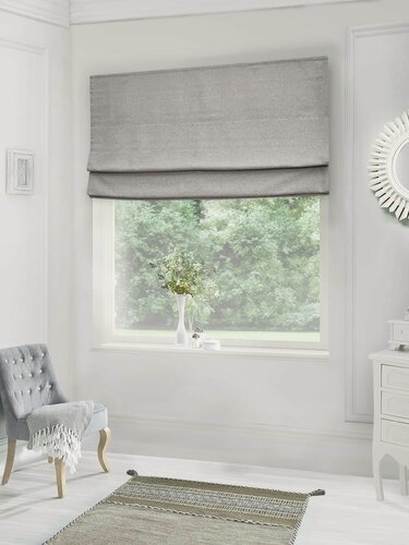 Изображение товара Римская штора на окно для спальни комнаты кухни лён Svalmi ширина180 см высота 230 см