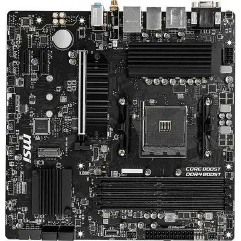 MSI Материнская плата B550M PRO-VDH WIFI Socket AM4 4хDDR IV 2хM.2
