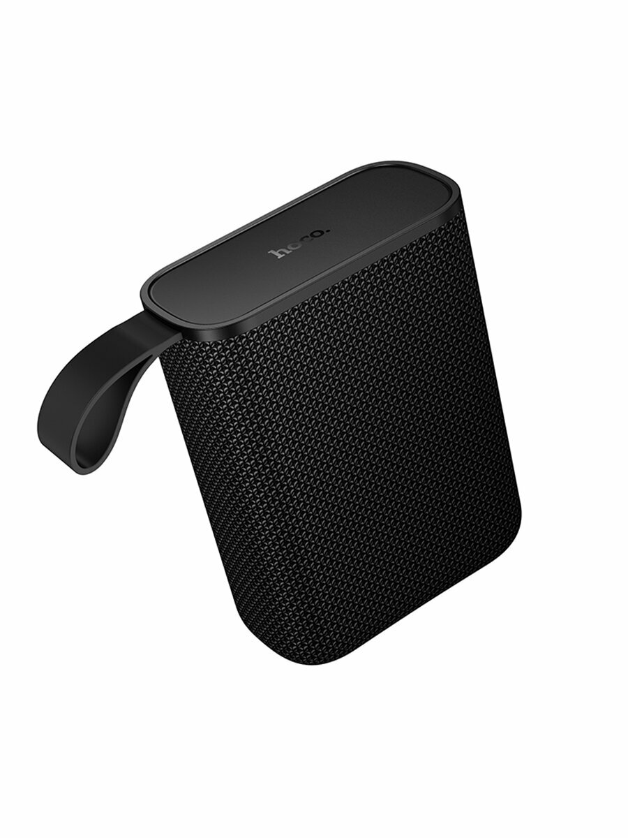 Портативная колонка Hoco HC34 5W, беспроводная Bluetooth колонка IPx4, TF-карта, FM радио, цвет Черный — фото 1