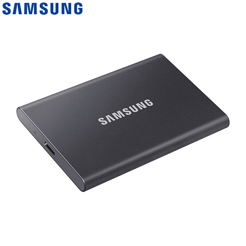 Внешний SSD диск Samsung T7, 1.8", 4 ТБ, Серый