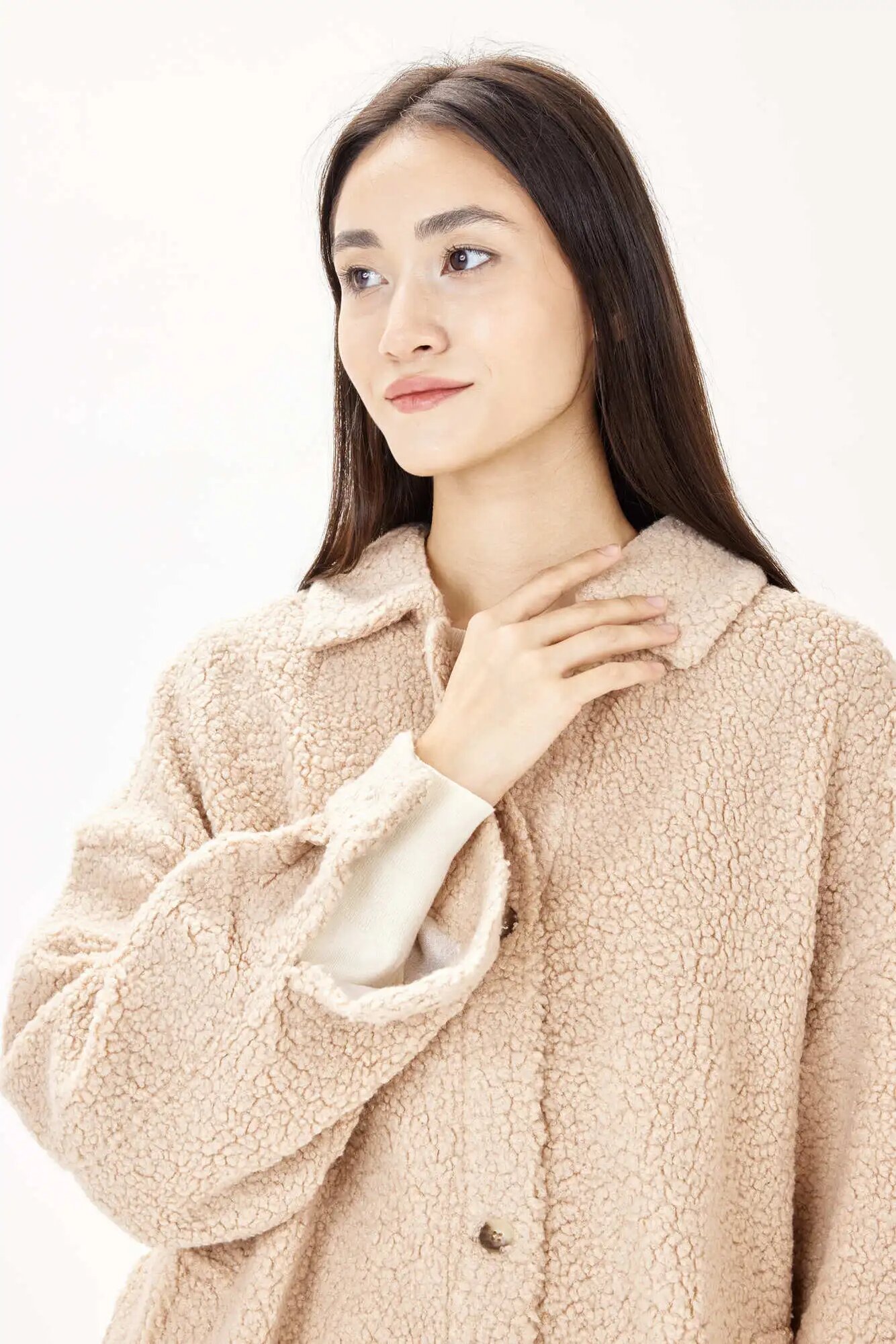 Куртка Selfie, размер S, темно-бежевый — фото 1