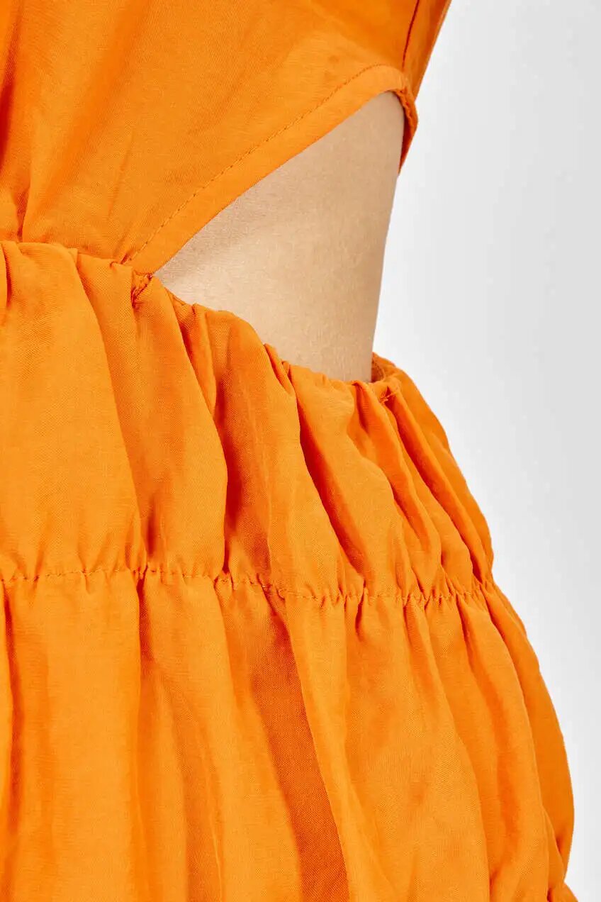 Платье Selfie, размер M, оранжевый — фото 1