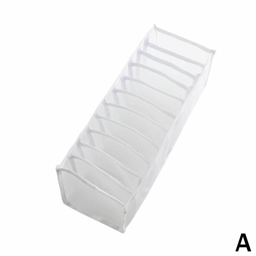 Складной сетчатый ящик для хранения нижнего белья, шкаф-перегородка в виде ящика для носков и нижнего белья