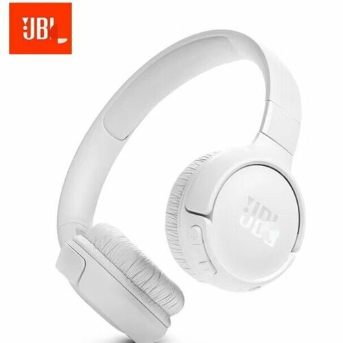 Наушники JBL Tune 520BT накладные беспроводные складные белые 2807₽