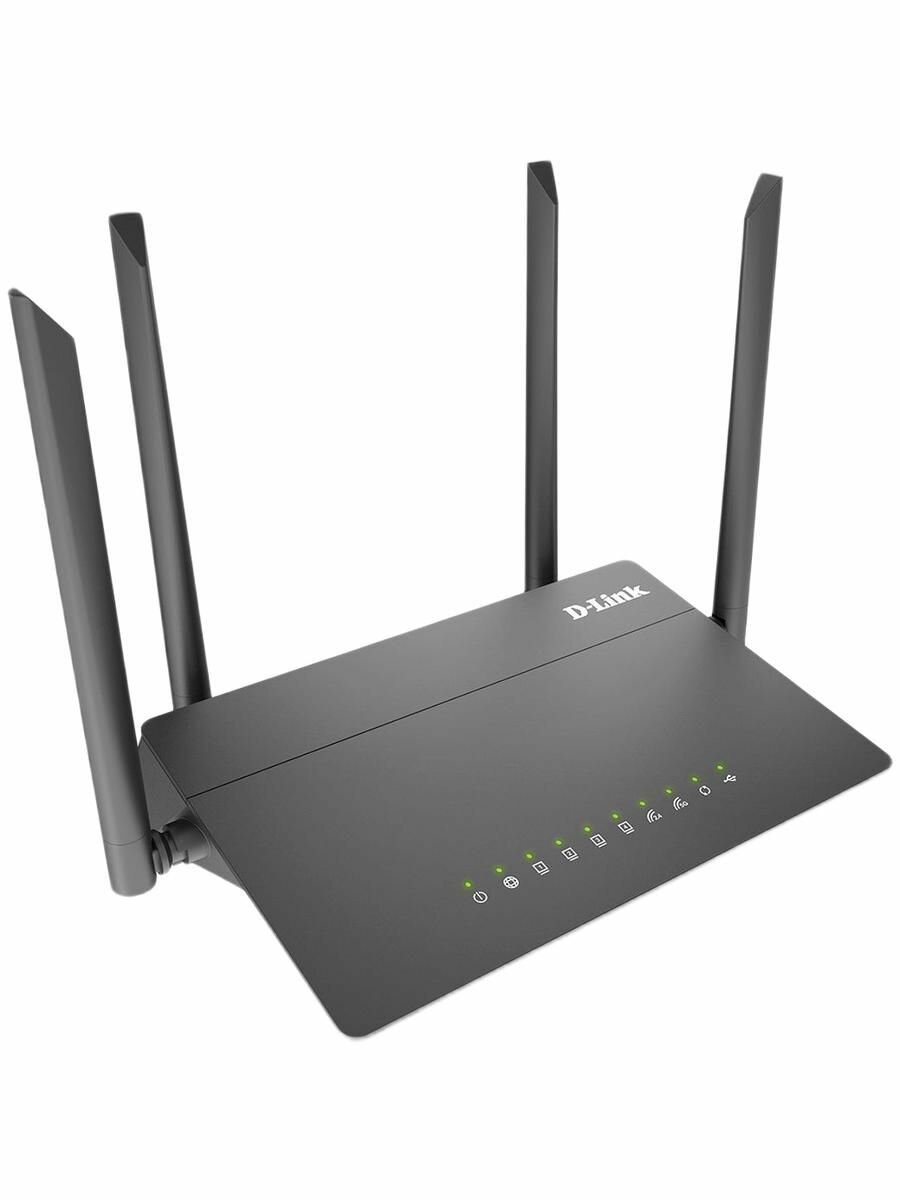 Роутер Wi-Fi 5 D-Link DIR-815 с поддержкой MU-MIMO, EasyMesh, 3G/LTE и USB-портом
