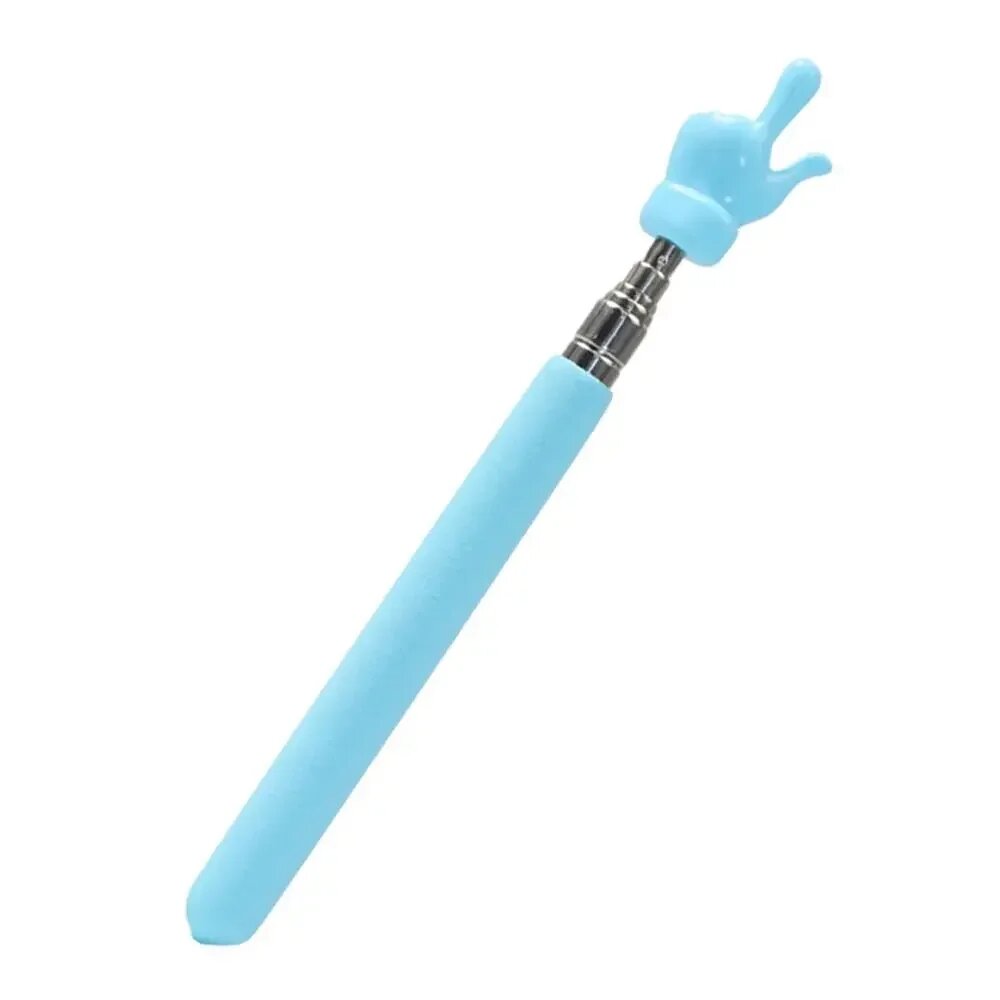 Телескопическая указка из нержавеющей стали Teacher Pointer, C-Blue