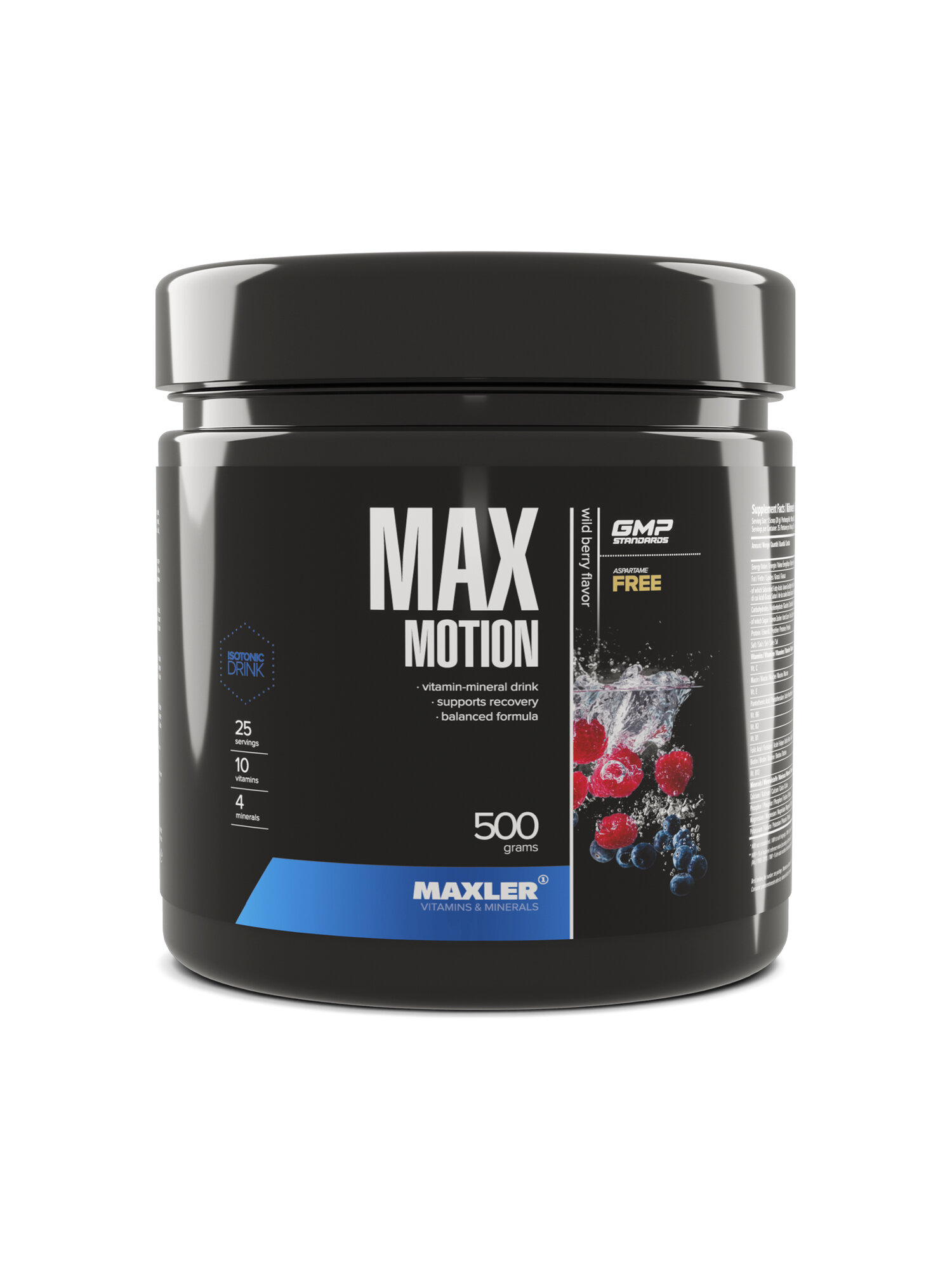 Витаминно-минеральный комплекс Maxler Max Motion 500 гр. 25 порций - Лесные ягоды