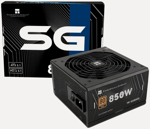 Изображение товара Блок питания Thermalright 850W Gold ATX 3.1 (TR-SG 850S)