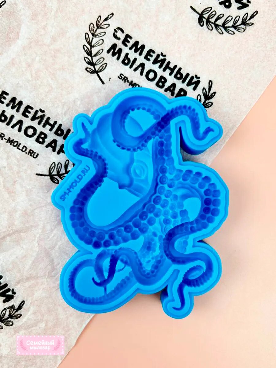 Силиконовая форма / Осьминог — фото 1