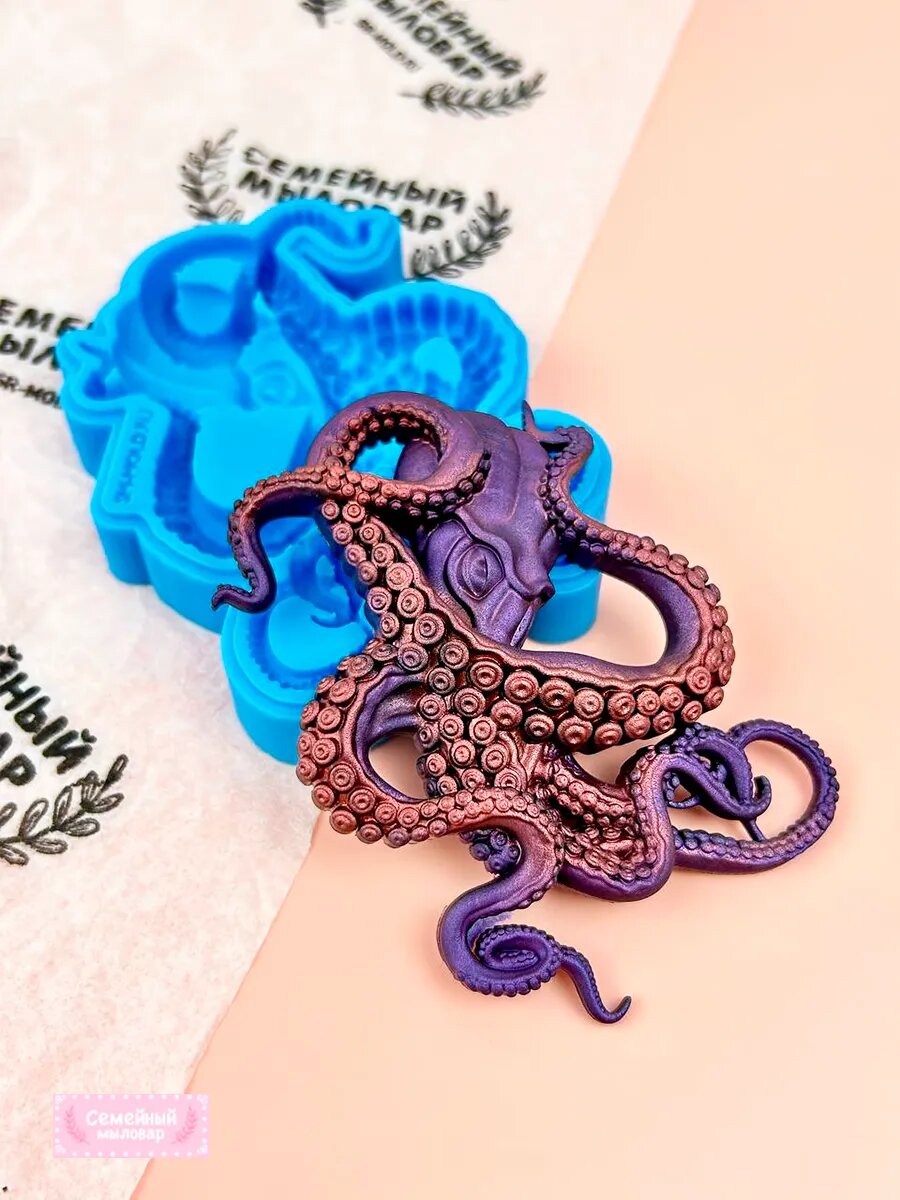 Силиконовая форма / Осьминог — фото 1