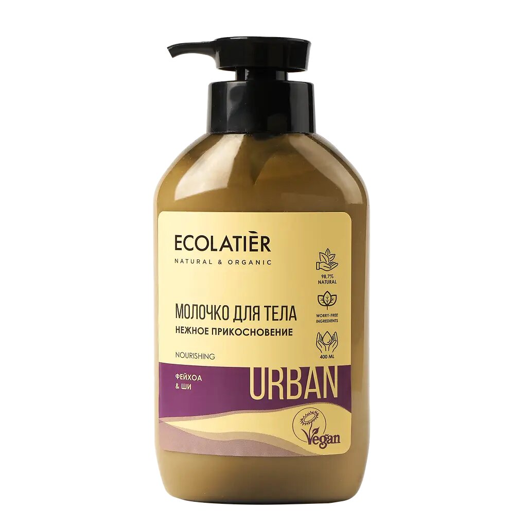 Ecolatier Urban Молочко для тела Нежное прикосновение фейхоа  ши 400 мл 1 шт