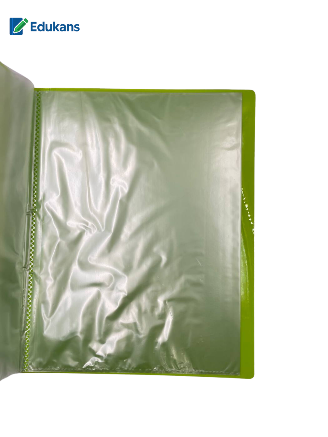 Гелевая Файловая папка 40 листов, салатового цвета формат А4 | Exact — фото 1