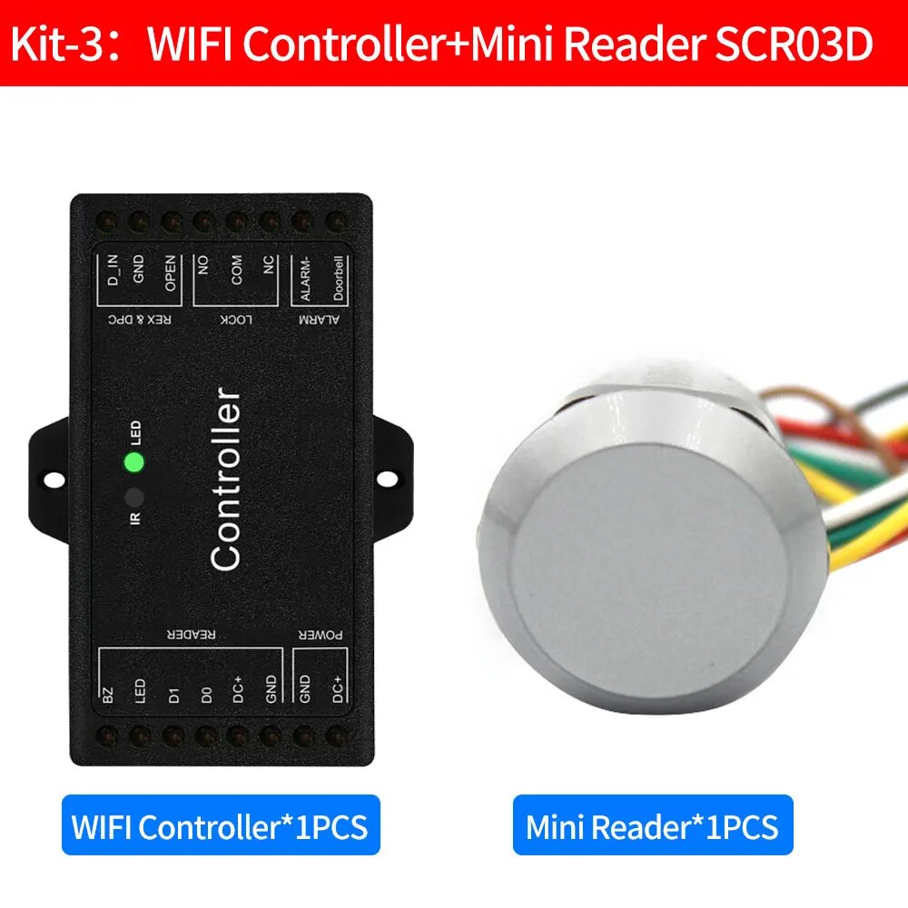 Комплект контроля доступа Sboard-III-WIFI Asia-Teco Sboard Kit-3 125KHz