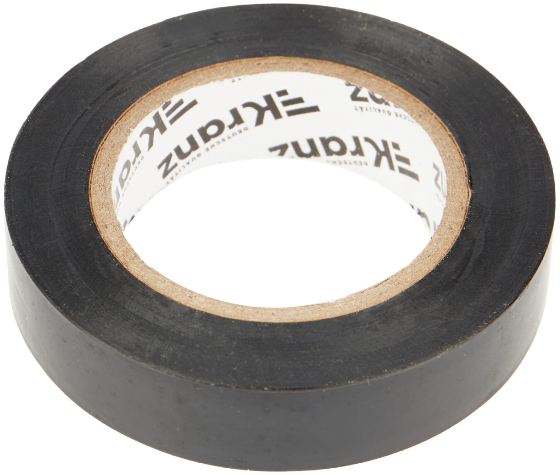 Изолента ПВХ Kranz 15мм х 20м толщина 013 черная KR-09-2606