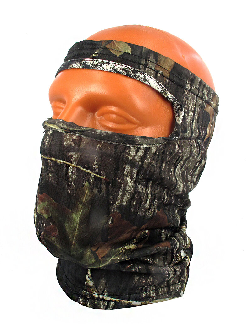 Маска/балаклава для лица маскировочная, Mossy Oak Break-Up — фото 1