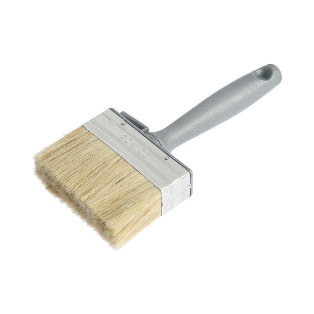 Кисть-макловица тундра натуральная щетина пластиковая рукоятка 30х100 мм