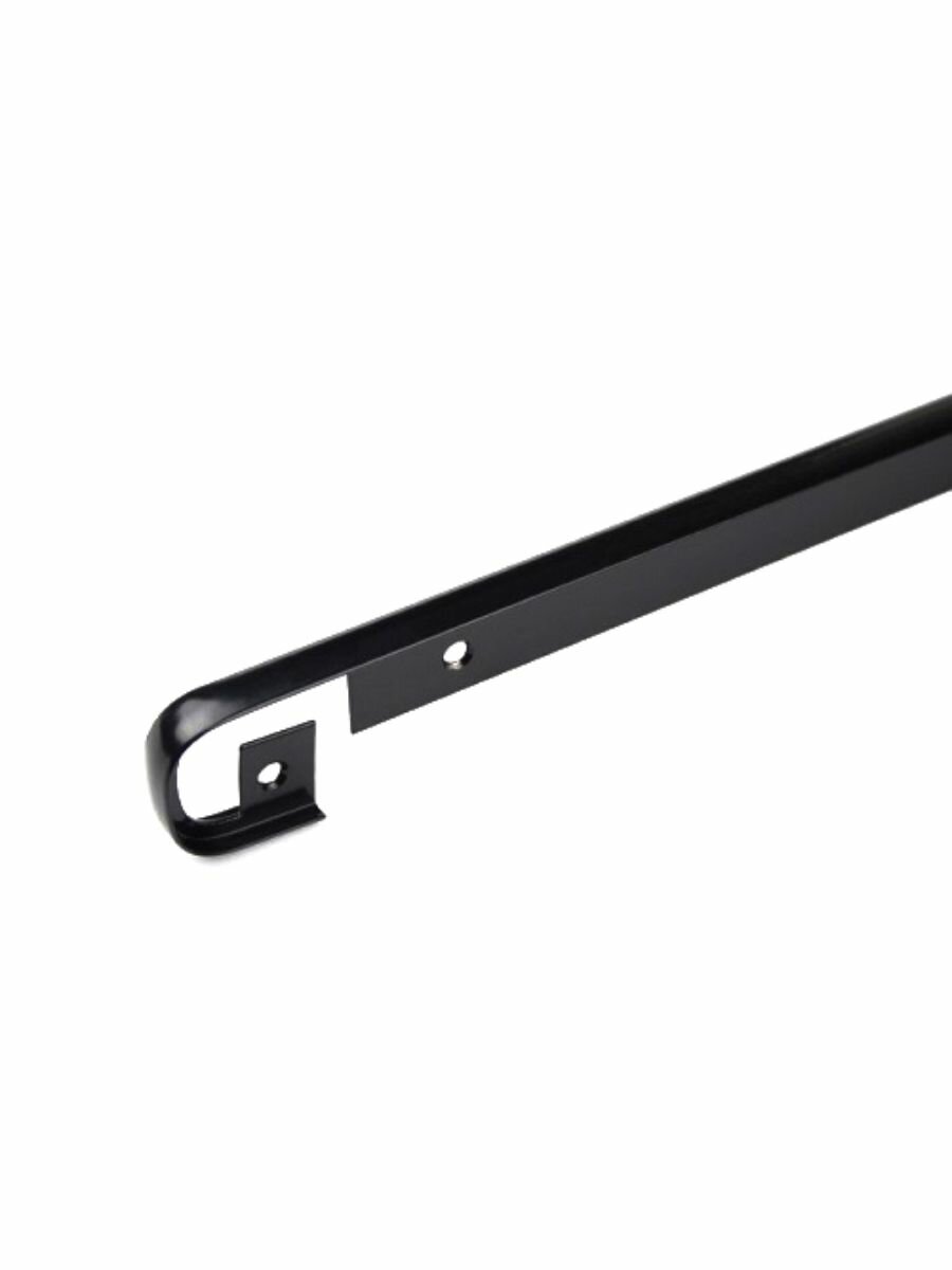 Планка для столешницы щелевая R9 (Черная) 28мм