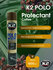 Полироль пластика матовый пена, антистатический эффект K2 Polo Protectant Aero, ...