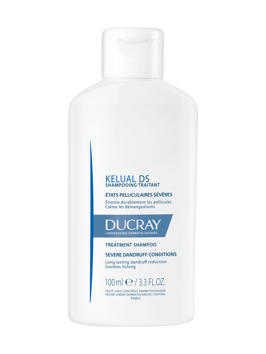 Изображение Дюкрэ (Ducray) Келюаль DS Шампунь для лечения тяжелых форм перхоти 100 мл