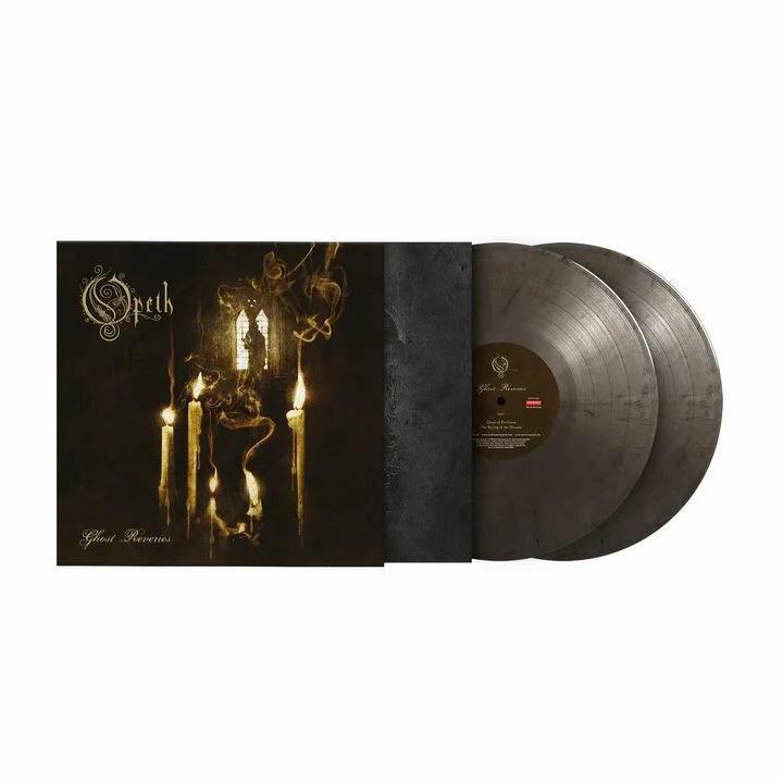 Opeth - Ghost Reveries (coloured) (2LP) 2025, Music On Vinyl, Black Silver Marbled, Limited Edition, Виниловая пластинка