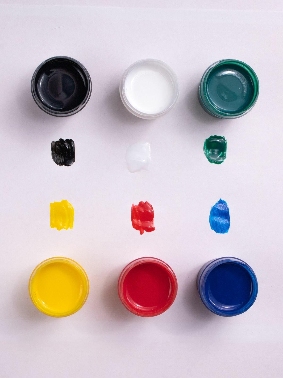 Витражные краски хоббилаб, для стекла и керамики, 20мл, 6 цветов — фото 1